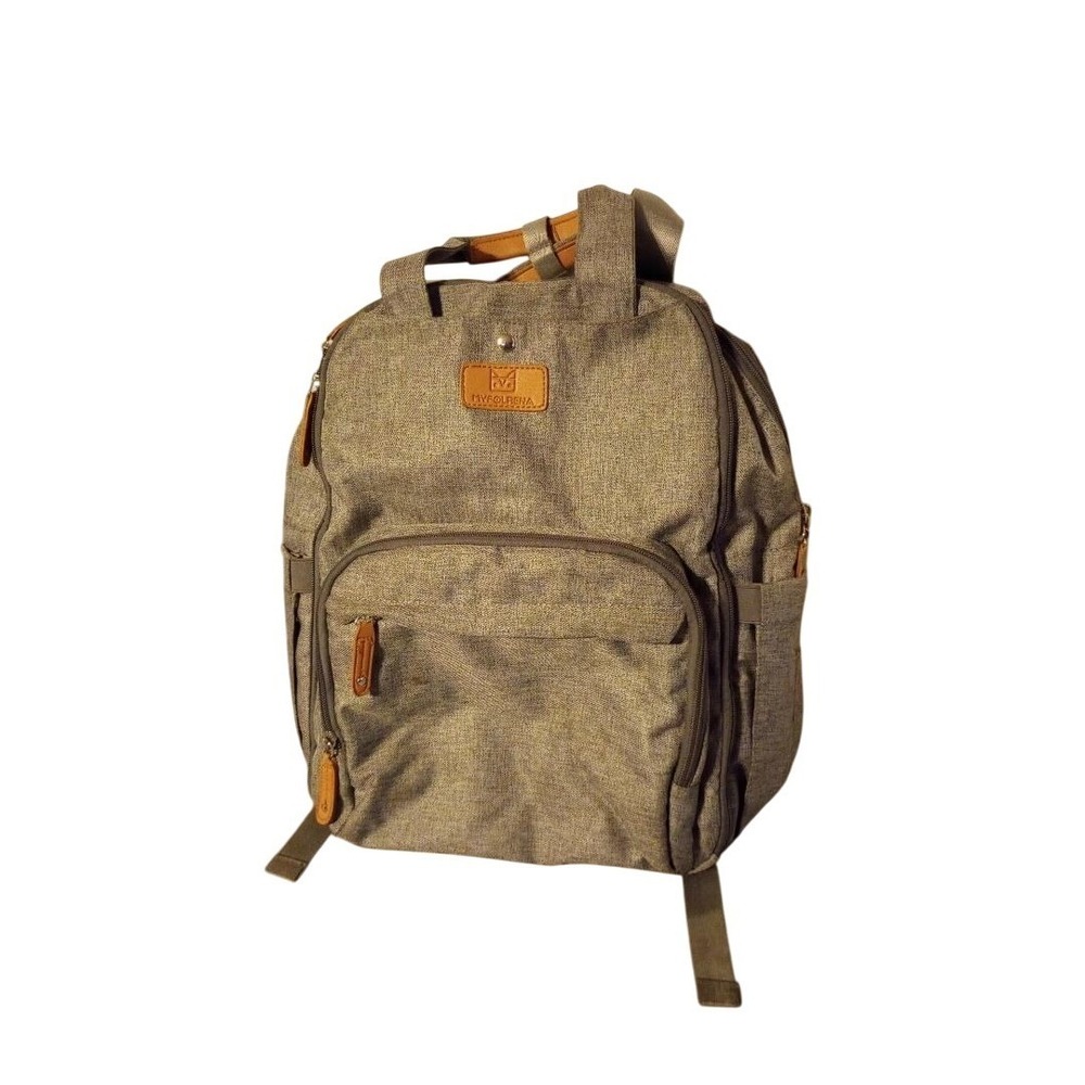 My Folrena Gray Diaper Bag Backpack‎ Multifunction Travel Back Pack